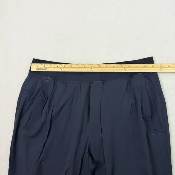 Lululemon Mens Great Wall Pants Tapered Stretch Navy Size Extra Large